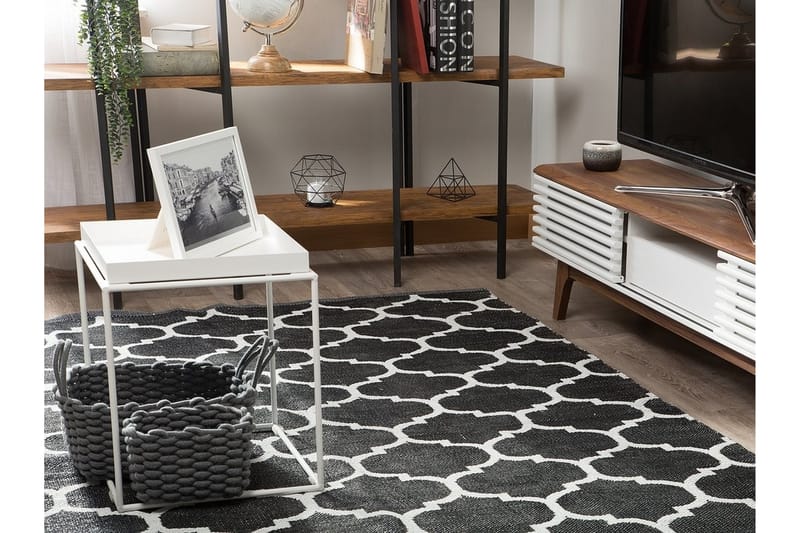 Matta Aladana 140|200 - Svart - Textil & mattor - Matta - Utomhusmatta - Plastmatta