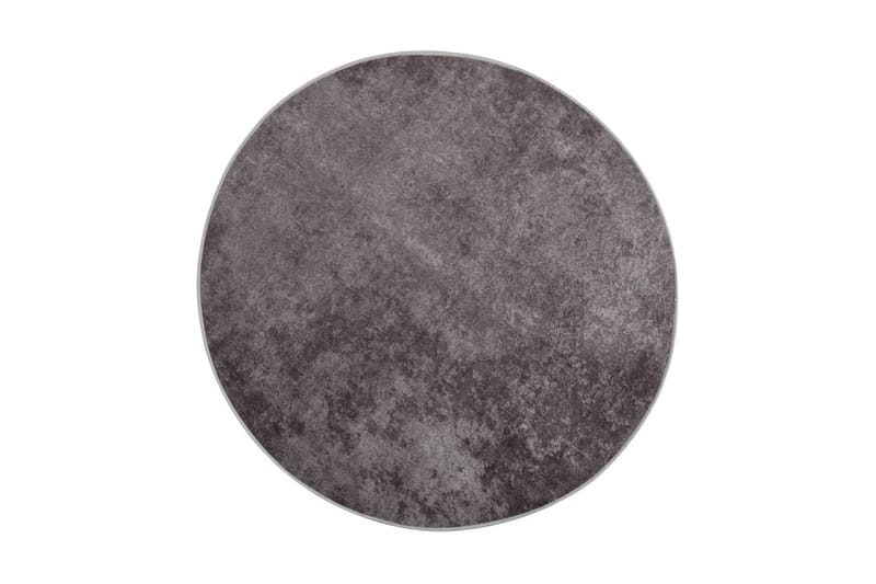 Matta tvättbar Ï†120 cm grå halkfri - Grå - Plastmatta - Plastmatta balkong