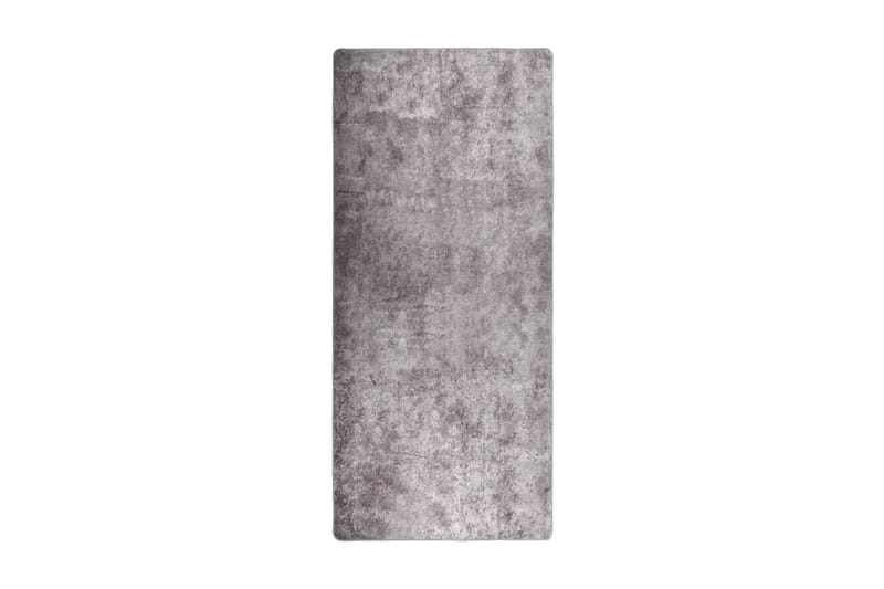 Matta tvättbar 80x300 cm grå halkfri - Grå - Plastmatta - Plastmatta balkong - Köksmatta & plastmatta kök