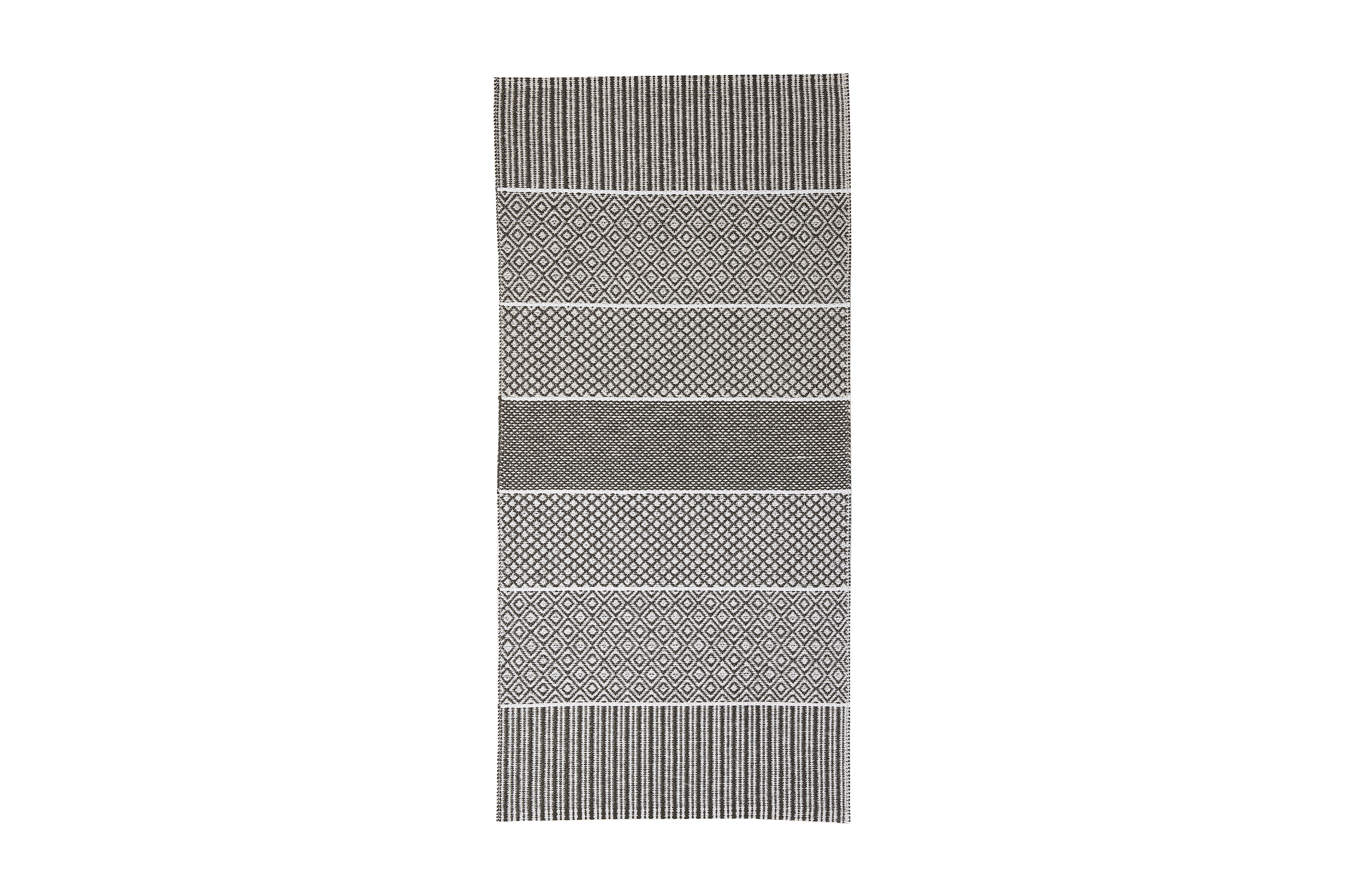Plastmatta Alfie 150x200 Vändbar PVC GråHorredsmattan