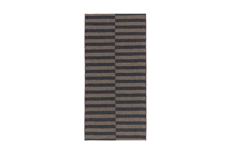 Plastmatta Irma 70x250 cm Svart - Horredsmattan - Textil & mattor - Matta - Utomhusmatta - Plastmatta