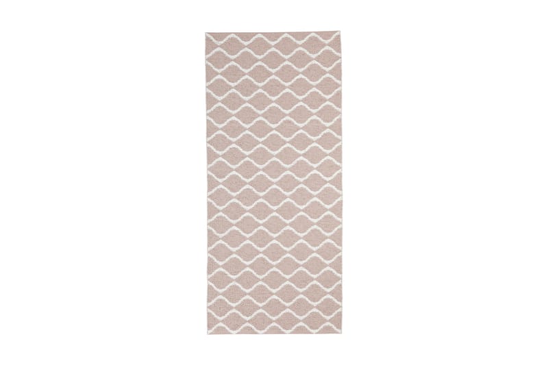 Plastmatta Wave 200x200 Vändbar PVC Rosa - Horredsmattan - Textil & mattor - Matta - Utomhusmatta - Plastmatta
