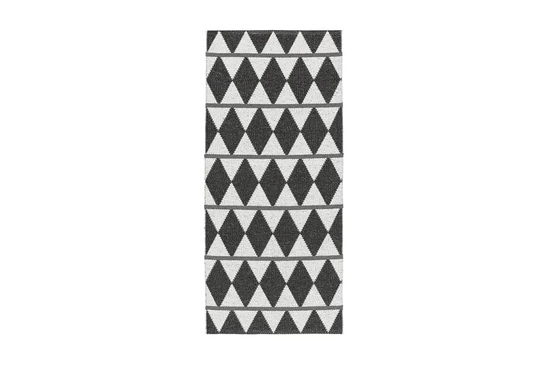 Plastmatta Zigge 150x150 Vändbar PVC Svart - Horredsmattan - Textil & mattor - Matta - Utomhusmatta - Plastmatta