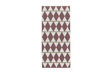 Plastmatta Zigge 200x200 Vändbar PVC Ljung