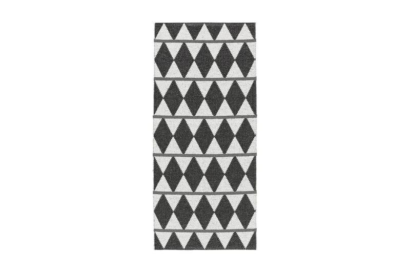 Plastmatta Zigge 70x250 Vändbar PVC Svart - Horredsmattan - Textil & mattor - Matta - Utomhusmatta - Plastmatta