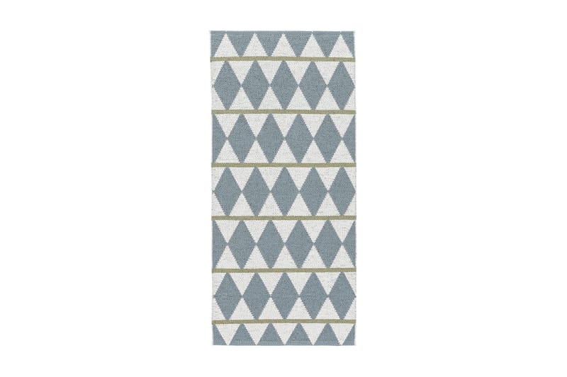 Plastmatta Zigge 70x300 Vändbar PVC Blå - Horredsmattan - Textil & mattor - Matta - Utomhusmatta - Plastmatta