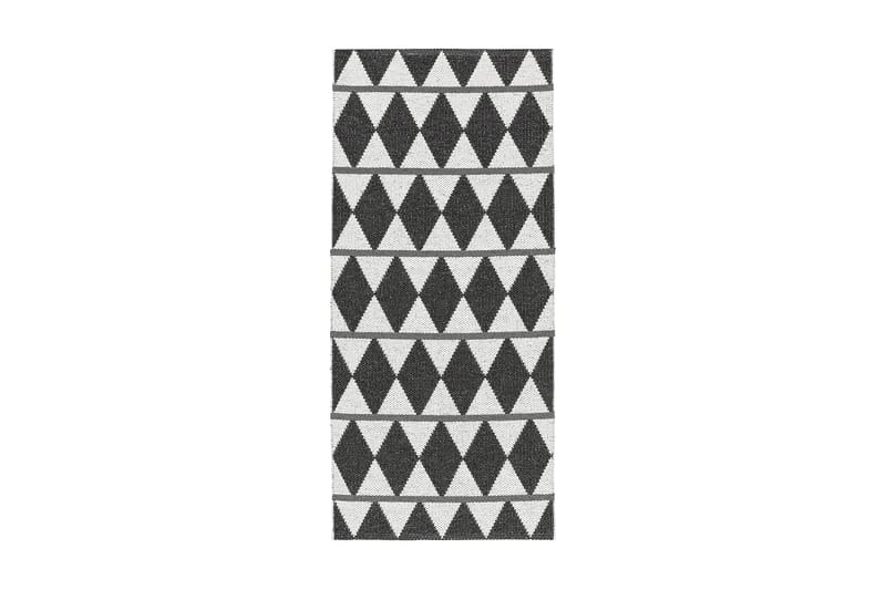 Plastmatta Zigge 70x350 Vändbar PVC Svart - Horredsmattan - Textil & mattor - Matta - Utomhusmatta - Plastmatta
