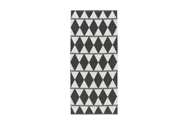 Plastmatta Zigge 70x50 Vändbar PVC Svart - Horredsmattan - Textil & mattor - Matta - Utomhusmatta - Plastmatta