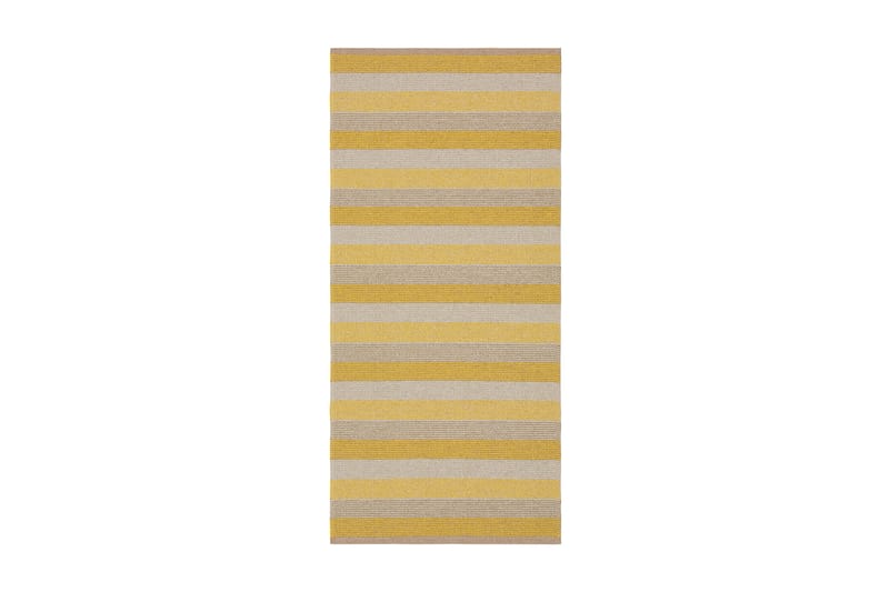 Plastmatta Plastic Lovi 70x300 cm Gul - Horredsmattan - Textil & mattor - Matta - Utomhusmatta - Plastmatta