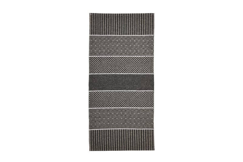 Trasmatta Alfie 70x350 cm Grafit - Horredsmattan - Köksmatta & plastmatta kök - Små mattor - Plastmatta balkong - Plastmatta