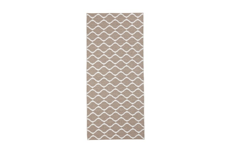 Trasmatta Wave 70x450 cm Beige - Horredsmattan - Plastmatta balkong - Köksmatta & plastmatta kök - Plastmatta