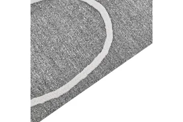 Plattvävd Yavu - Grå, vit, 80x150 cm - Textil & mattor - Matta - Utomhusmatta
