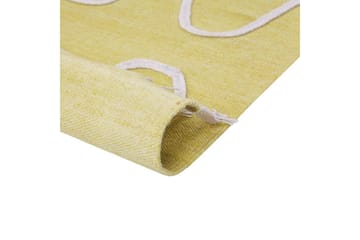 Plattvävd Yavu - Gul, 140x200 cm - Textil & mattor - Matta - Utomhusmatta