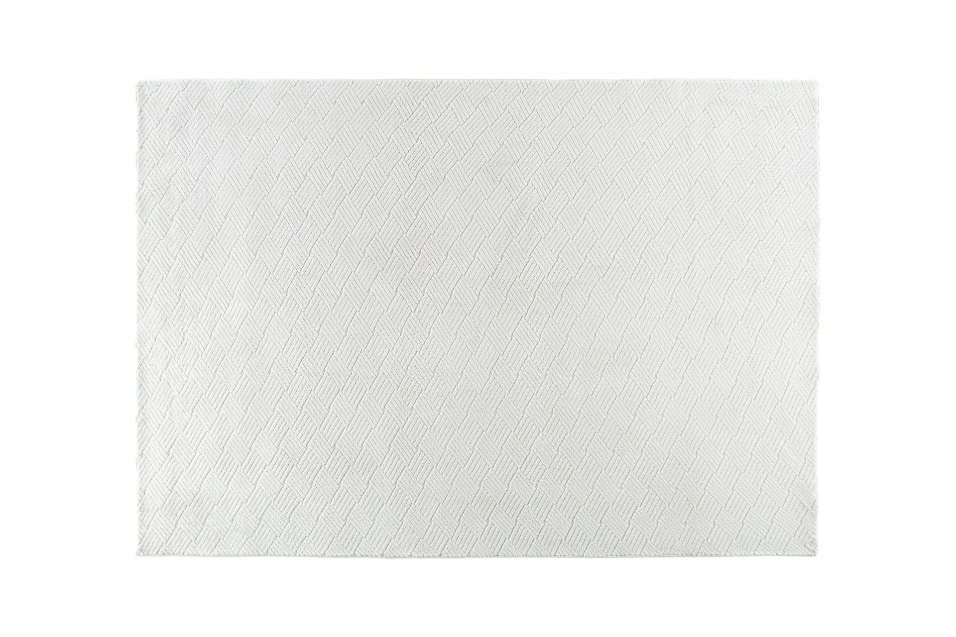 Todd Plastmatta 160x230 cm - Vit