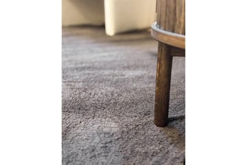 Tvättbar Matta Soft Rund - 160x160 cm, Choklad - Textil & mattor - Matta - Utomhusmatta - Plastmatta