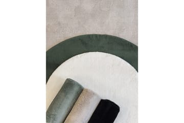 Tvättbar Matta Soft Rund - 160x160 cm, Melerad Linne - Textil & mattor - Matta - Utomhusmatta - Plastmatta