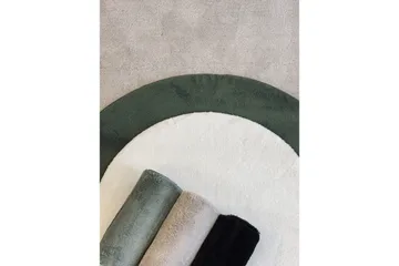 Tvättbar Matta Soft Rund - 200x200 cm, Melerad Linne - Textil & mattor - Matta - Utomhusmatta - Plastmatta