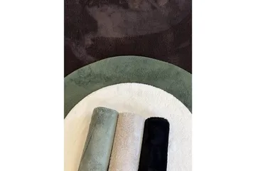 Tvättbar Matta Soft Rund - 240x240 cm, Choklad - Textil & mattor - Matta - Utomhusmatta - Plastmatta