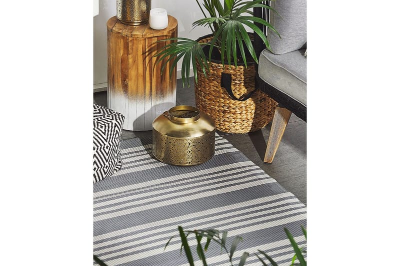 Utomhusmatta Delhi - Grå - Textil & mattor - Matta - Utomhusmatta