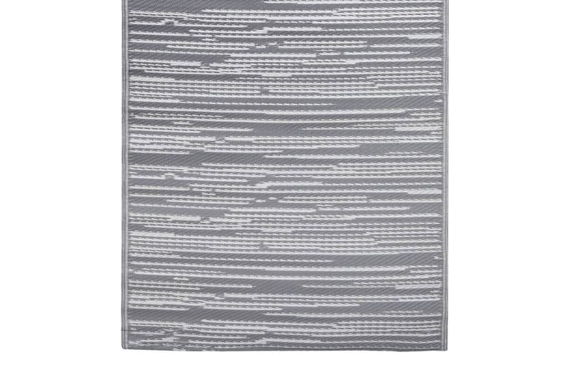 Utomhusmatta grå 190x290 cm PP - Grå - Utomhusmatta - Balkongmatta & altanmatta
