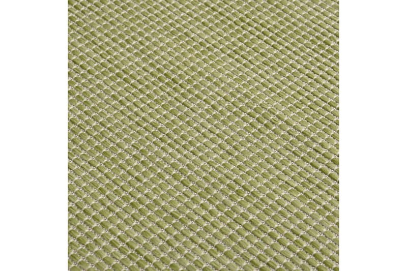 Utomhusmatta plattvävd 160x230 cm grön - Grön - Utomhusmatta - Balkongmatta & altanmatta