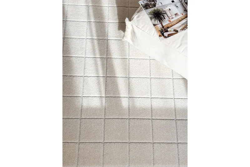 Wiltonmatta Hawaii Chess 160x230 cm, Creme - 160x230 cm, Creme - Textil & mattor - Matta - Utomhusmatta