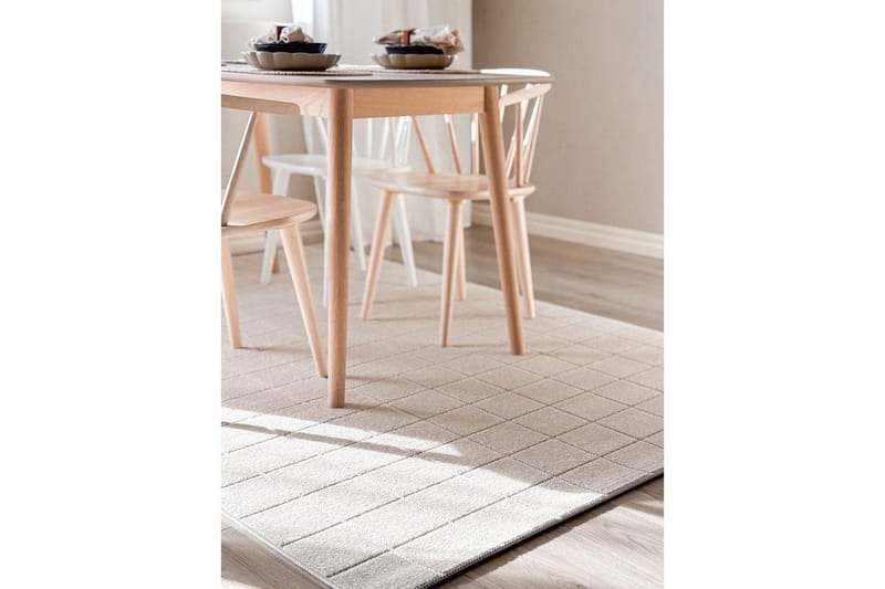 Wiltonmatta Hawaii Chess 200x200 cm, Creme - 200x200 cm, Creme - Textil & mattor - Matta - Utomhusmatta