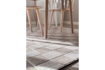 Wiltonmatta Hawaii Chess 200x200 cm, Linne - 200x200 cm, Linne - Textil & mattor - Matta - Utomhusmatta