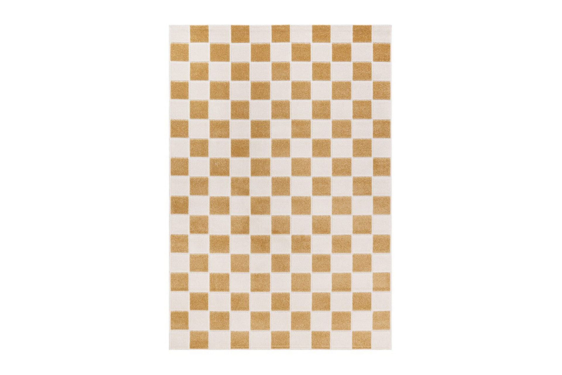 Wiltonmatta Hawaii Chess 200x290 cm, Gul - 200x290 cm, Gul