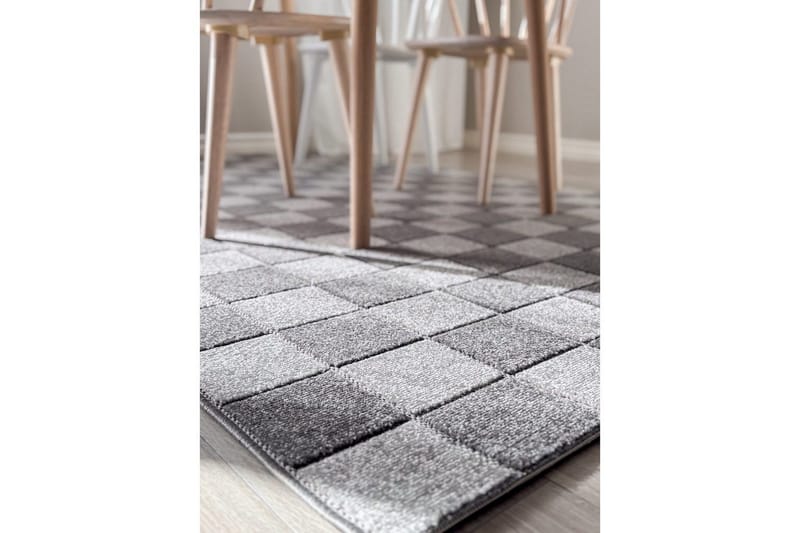Wiltonmatta Hawaii Chess 240x240 cm, Grafit - 240x240 cm, Grafit - Textil & mattor - Matta - Utomhusmatta