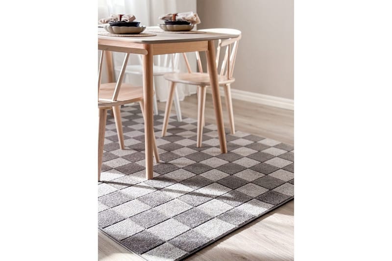Wiltonmatta Hawaii Chess 240x240 cm, Grafit - 240x240 cm, Grafit - Textil & mattor - Matta - Utomhusmatta
