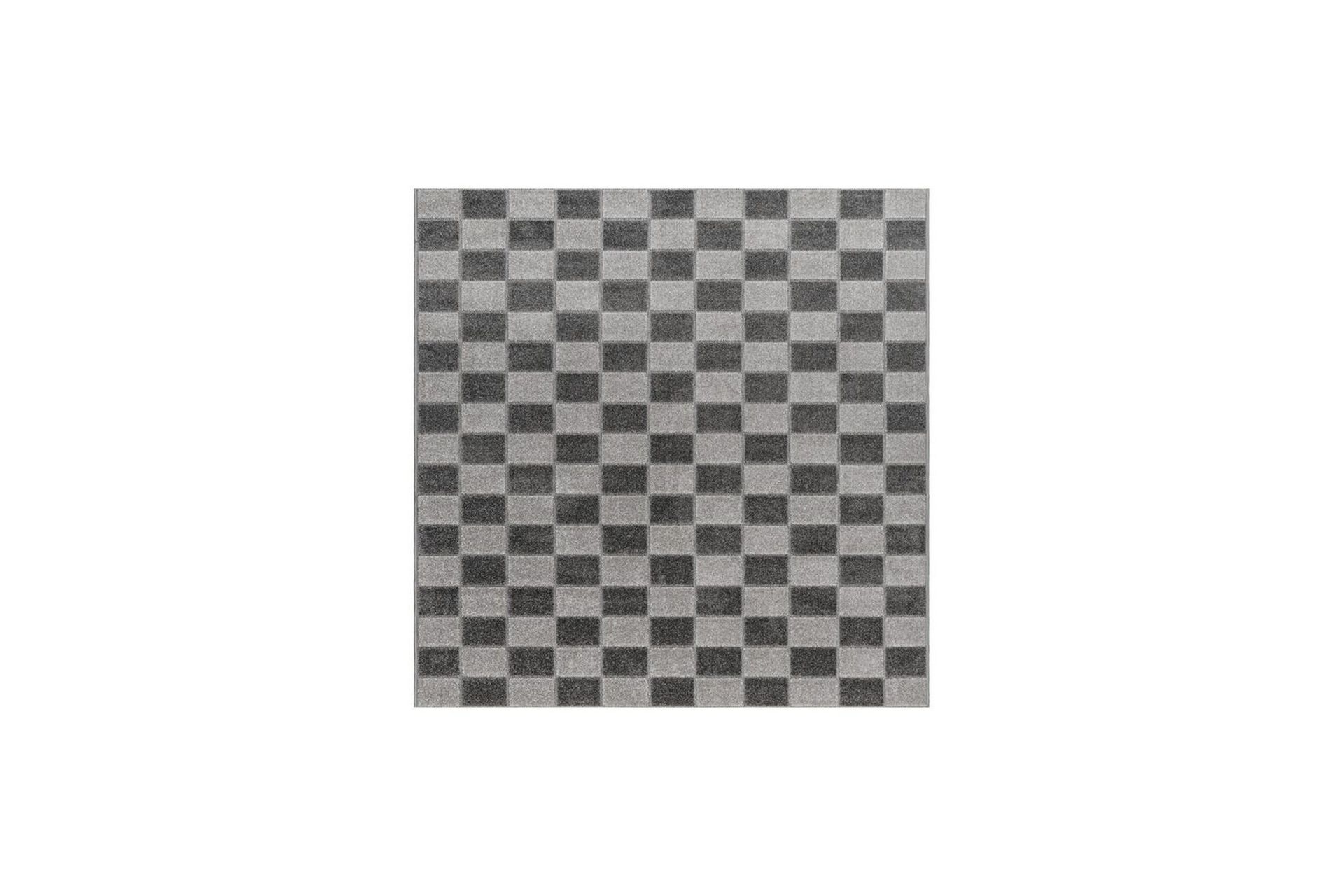 Wiltonmatta Hawaii Chess 240x240 cm, Grafit - 240x240 cm, Grafit