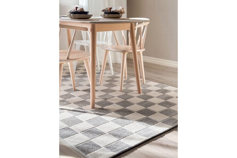 Wiltonmatta Hawaii Chess 240x340 cm, Grå - 240x340 cm, Grå - Textil & mattor - Matta - Utomhusmatta