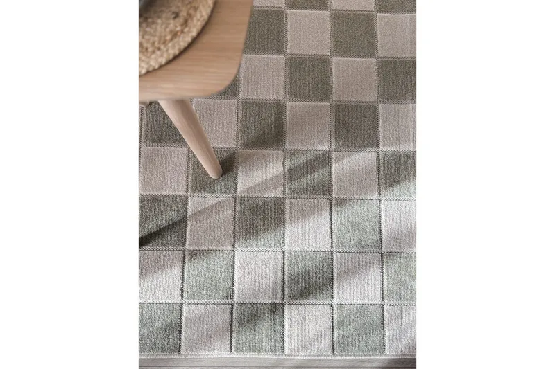 Wiltonmatta Hawaii Chess 240x340 cm, Grön - 240x340 cm, Grön - Textil & mattor - Matta - Utomhusmatta