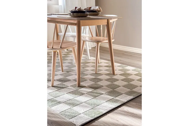 Wiltonmatta Hawaii Chess 280x280 cm, Grön - 280x280 cm, Grön - Textil & mattor - Matta - Utomhusmatta