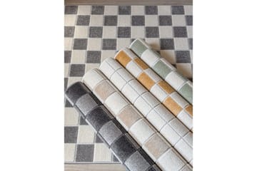 Wiltonmatta Hawaii Chess 280x280 cm, Gul - 280x280 cm, Gul - Textil & mattor - Matta - Utomhusmatta