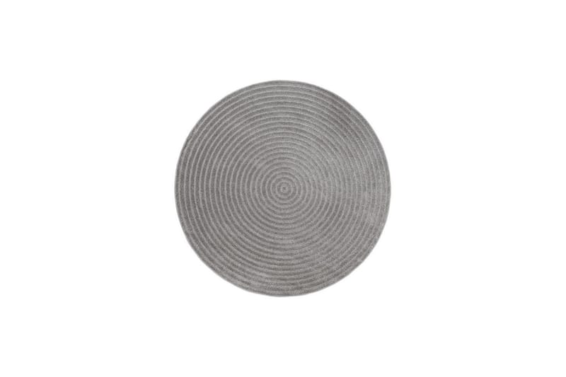 Wiltonmatta Hawaii Circle 200x200 cm, Grå - 200x200 cm, Grå - Textil & mattor - Matta - Utomhusmatta