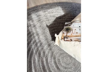 Wiltonmatta Hawaii Circle 200x200 cm, Grafit - 200x200 cm, Grafit - Textil & mattor - Matta - Utomhusmatta