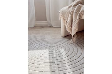 Wiltonmatta Hawaii Circle 200x200 cm, Linne - 200x200 cm, Linne - Textil & mattor - Matta - Utomhusmatta