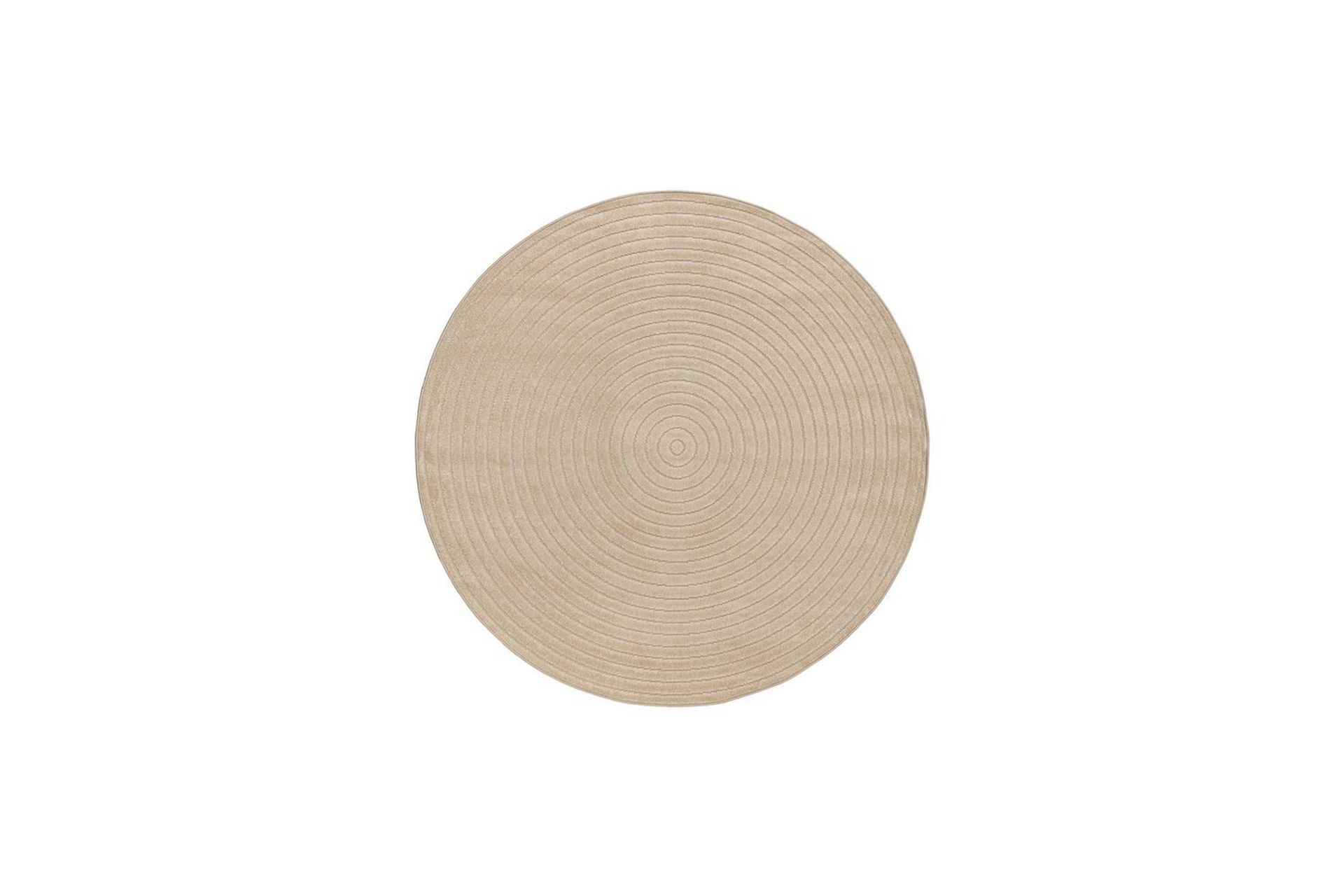 Wiltonmatta Hawaii Circle 240x240 cm, Linne - 240x240 cm, Linne