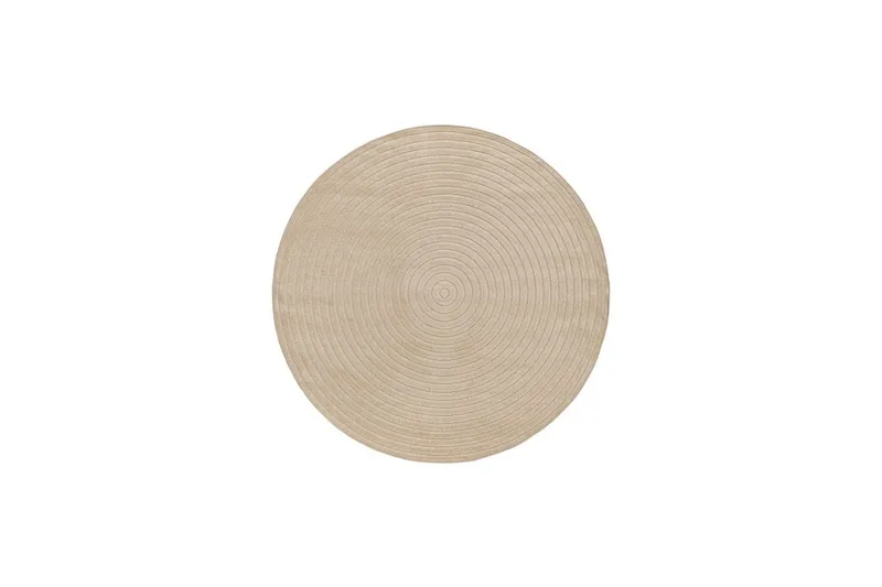 Wiltonmatta Hawaii Circle 240x240 cm, Linne, 240x240 cm, Linne
