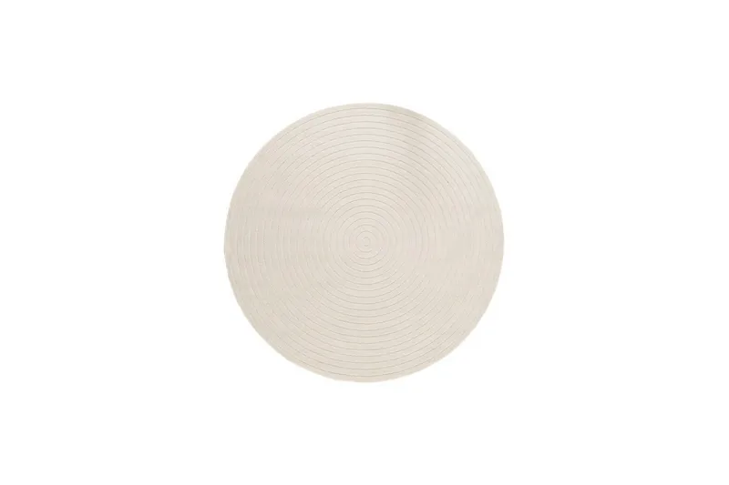 Wiltonmatta Hawaii Circle 280x280 cm, Creme, 280x280 cm, Creme
