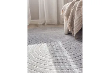 Wiltonmatta Hawaii Circle 280x280 cm, Grå - 280x280 cm, Grå - Textil & mattor - Matta - Utomhusmatta