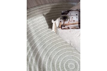 Wiltonmatta Hawaii Circle 280x280 cm, Grön - 280x280 cm, Grön - Textil & mattor - Matta - Utomhusmatta