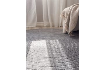 Wiltonmatta Hawaii Circle 280x280 cm, Grafit - 280x280 cm, Grafit - Textil & mattor - Matta - Utomhusmatta