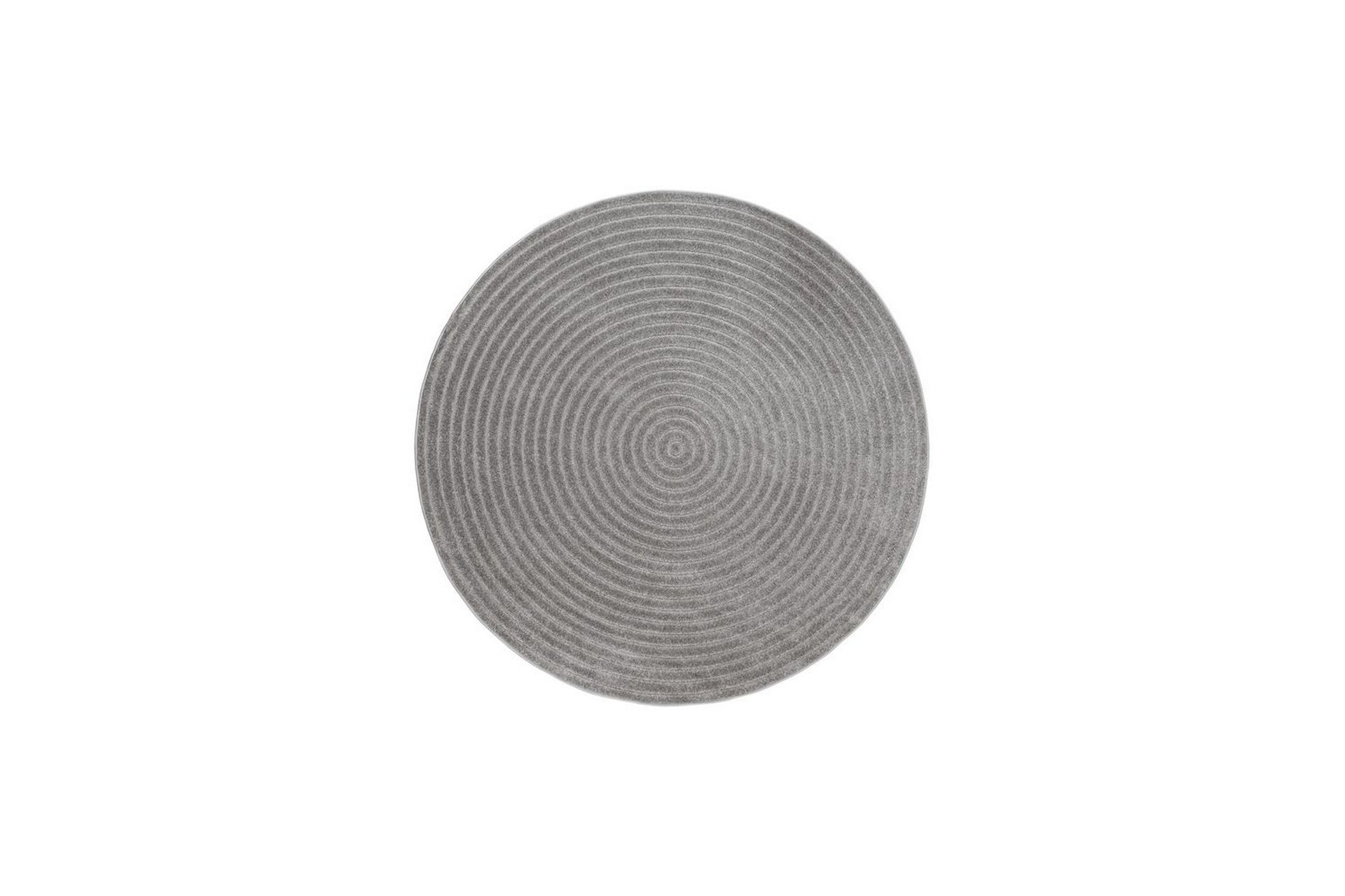 Wiltonmatta Hawaii Circle 280x280 cm, Gr&aring; - 280x280 cm, Gr&aring;