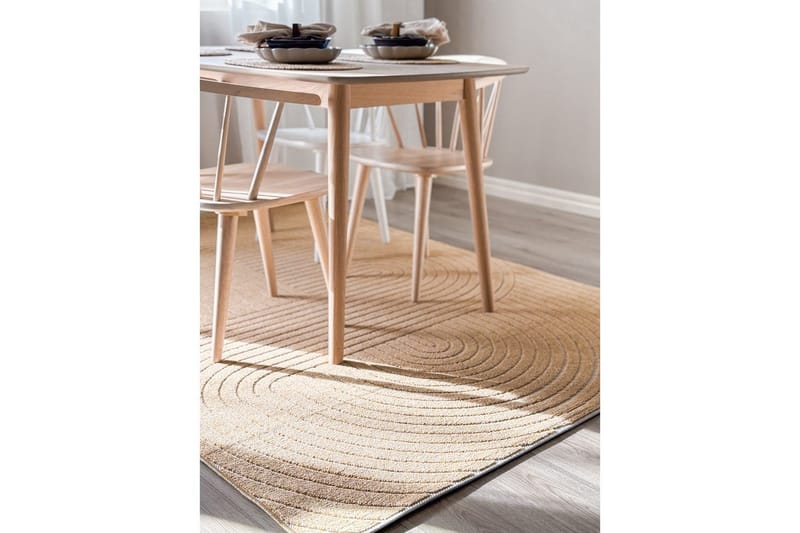 Wiltonmatta Hawaii Shape 160x230 cm, Gul - 160x230 cm, Gul - Textil & mattor - Matta - Utomhusmatta