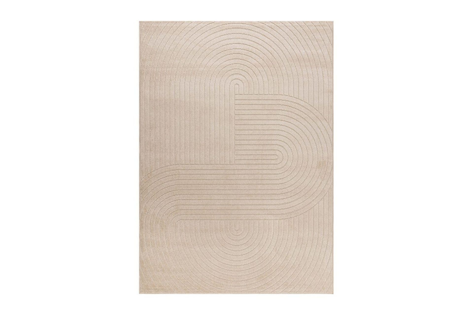 Wiltonmatta Hawaii Shape 160x230 cm, Linne - 160x230 cm, Linne