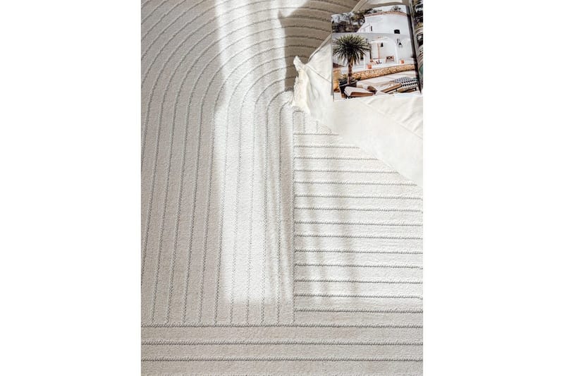 Wiltonmatta Hawaii Shape 200x200 cm, Creme - 200x200 cm, Creme - Textil & mattor - Matta - Utomhusmatta