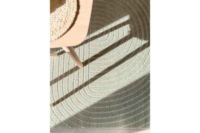 Wiltonmatta Hawaii Shape 200x200 cm, Grön - 200x200 cm, Grön - Textil & mattor - Matta - Utomhusmatta